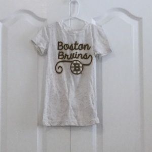 Girls Boston Bruins shirt.  Super cute!!